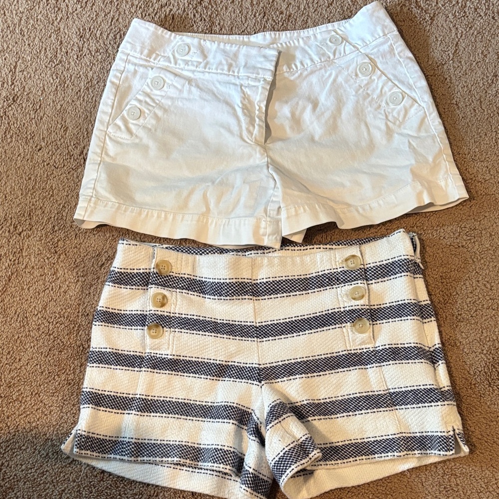 Two pairs of Loft shorts